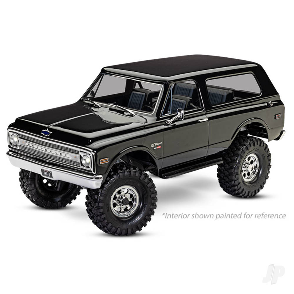 Traxxas Interior, Chevrolet Blazer (1969 -1972) (black) (includes rollbar, - TRX9114-BLK
