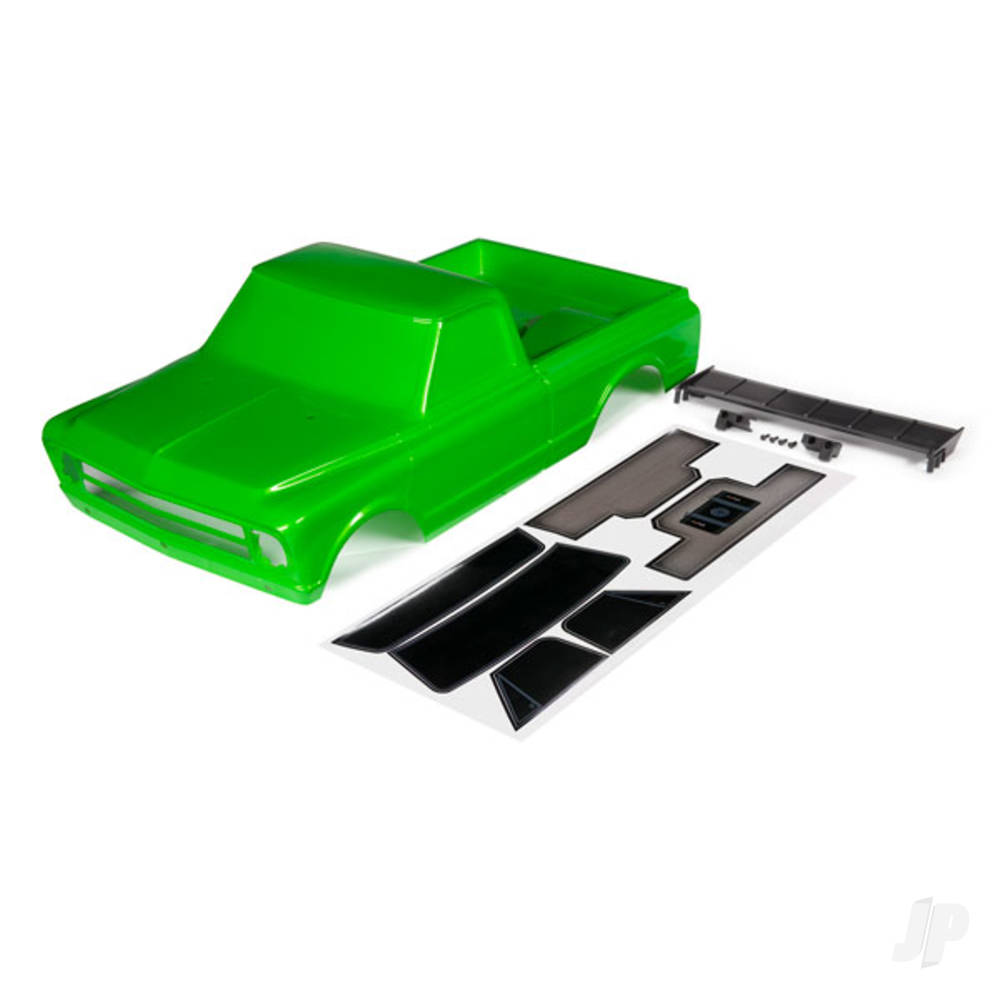 Traxxas Body, Chevrolet C10 (green) (includes wing & decals) TRX9411G - RC Bodies & Accessories