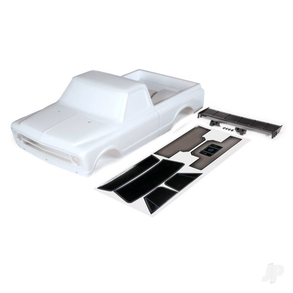 Traxxas Body, Chevrolet C10 (white) (includes wing & decals) TRX9411T - RC Bodies & Accessories