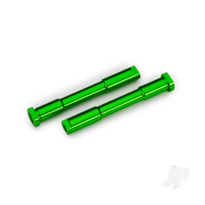 Traxxas Bellcrank posts, steering (aluminium, green-anodised) TRX9525-GRN