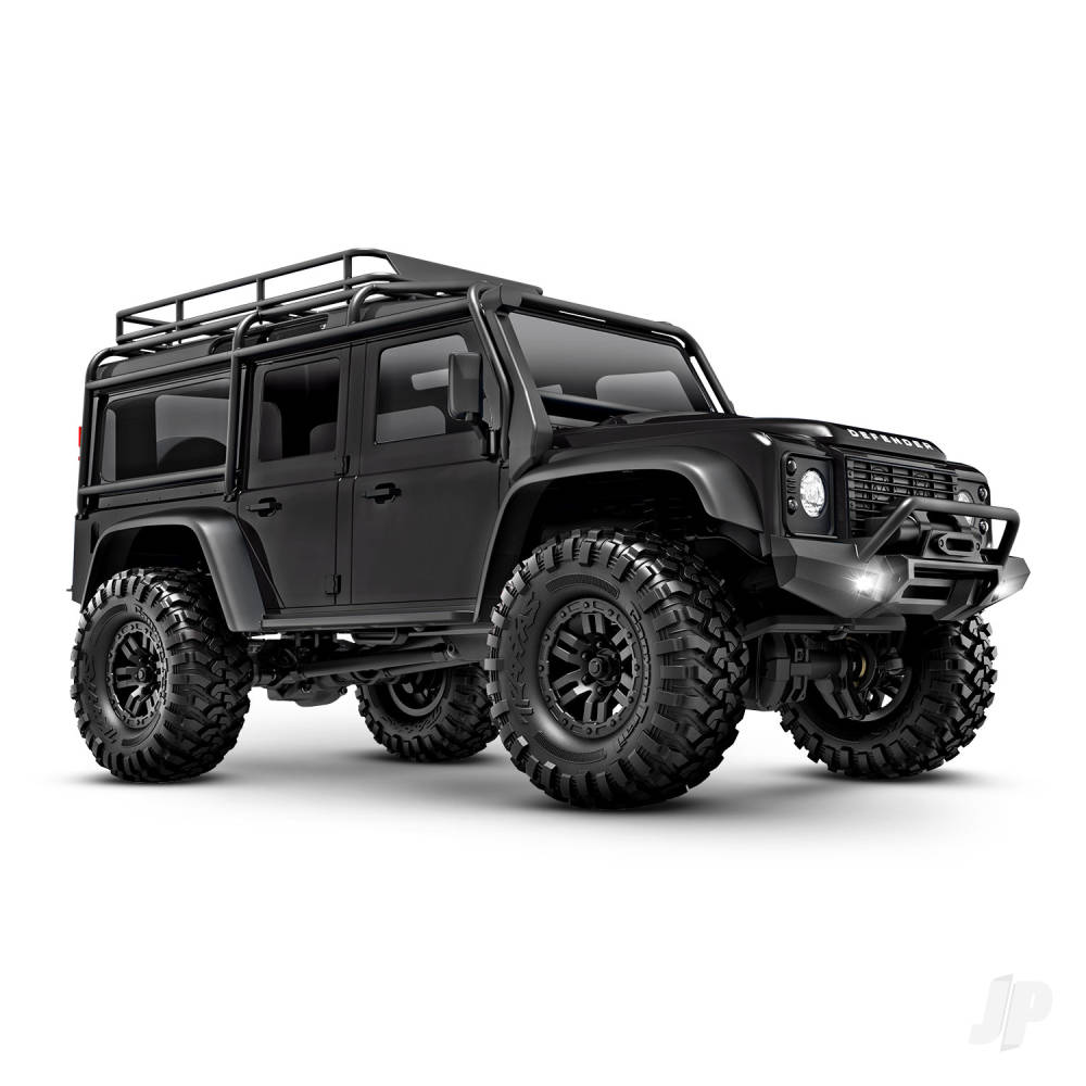 Traxxas TRX-4M Land Rover Defender 1:18 4WD Electric Trail Crawler, Black
