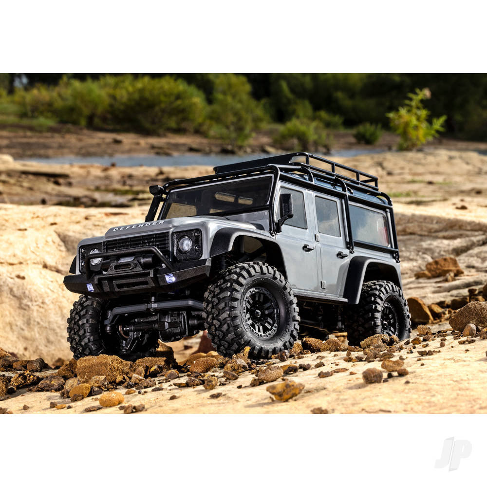 Traxxas TRX-4M Land Rover Defender 1:18 4WD Electric Trail Crawler, Green  - TRX97054-1-GRN 14