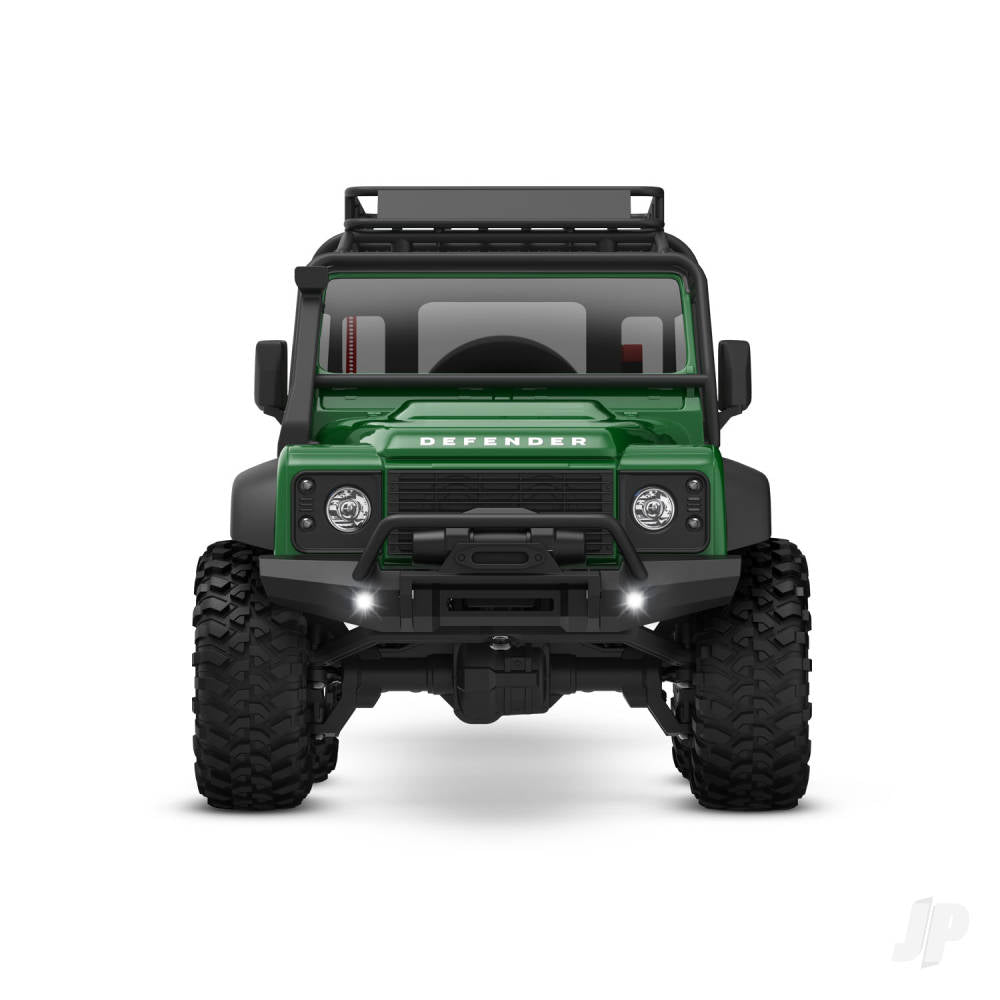 Traxxas TRX-4M Land Rover Defender 1:18 4WD Electric Trail Crawler, Green  - TRX97054-1-GRN 2