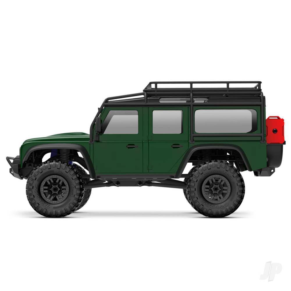Traxxas TRX-4M Land Rover Defender 1:18 4WD Electric Trail Crawler, Green  - TRX97054-1-GRN 3