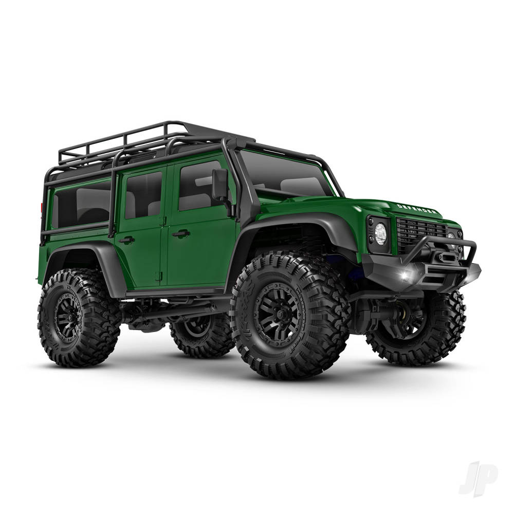 Traxxas TRX-4M Land Rover Defender 1:18 4WD Electric Trail Crawler, Green - TRX97054-1-GRN Main