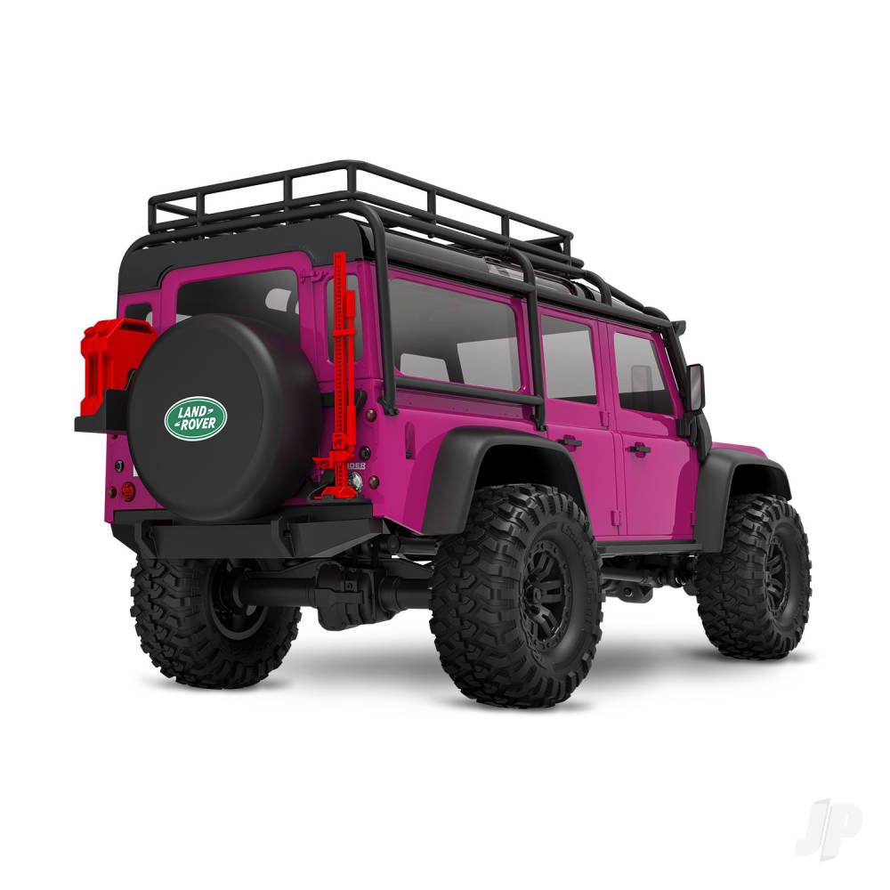 Traxxas TRX-4M Land Rover Defender 1:18 4WD Electric Trail Crawler, Pink
