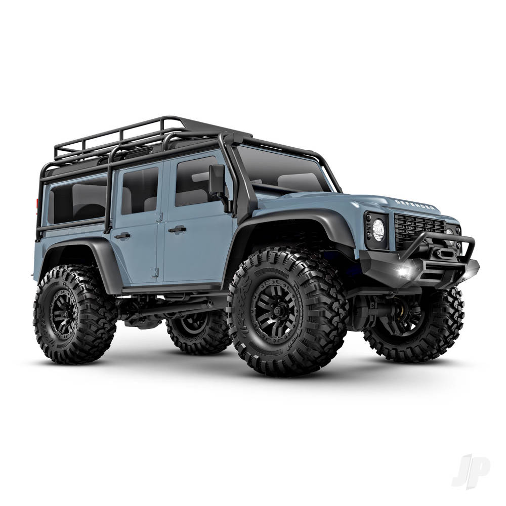 Traxxas TRX-4M Land Rover Defender 1:18 4WD Electric Trail Crawler, Light Blue