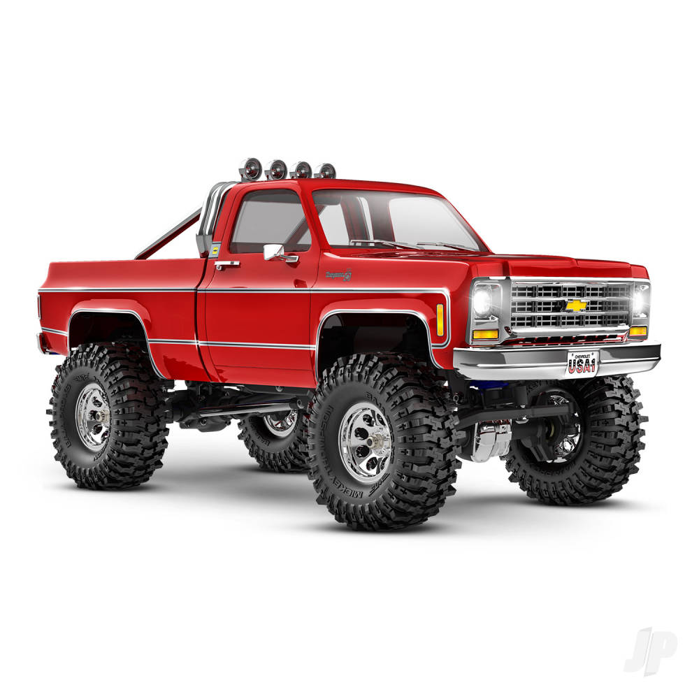 Traxxas TRX-4M Chevrolet 1979 K10 1:18 4WD Electric Trail Crawler, Red (+ - TRX97064-1-RED Main