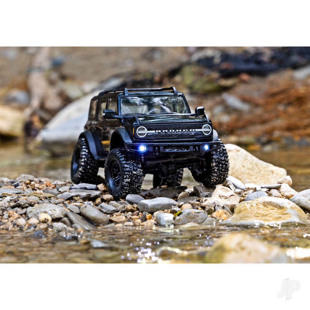 Traxxas TRX-4M Ford Bronco 1:18 4WD Electric Trail Crawler, Orange (+ TQ, - TRX97074-1-ORNG 18