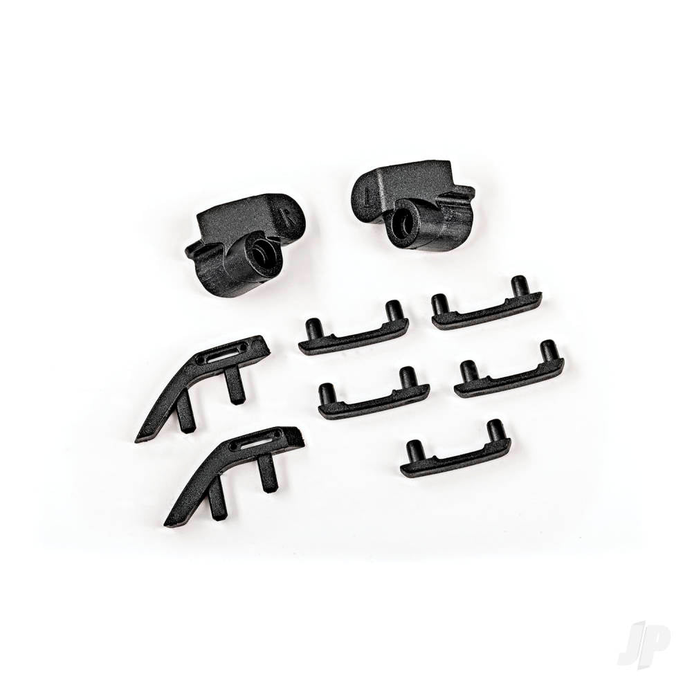 Traxxas Trail sights (left & right)/ door handles (left, right, & rear)/ front bumper covers (left & right) (fits #9711 body) TRX9717