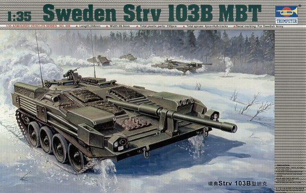 Trumpeter 1:35 - Swedish Strv.103B MBT