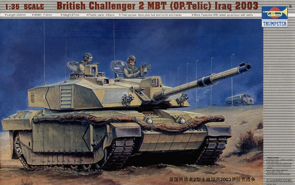 Trumpeter British Army Challenger 2 Basra 'Op Telic' Main Battle Tank PKTM00323