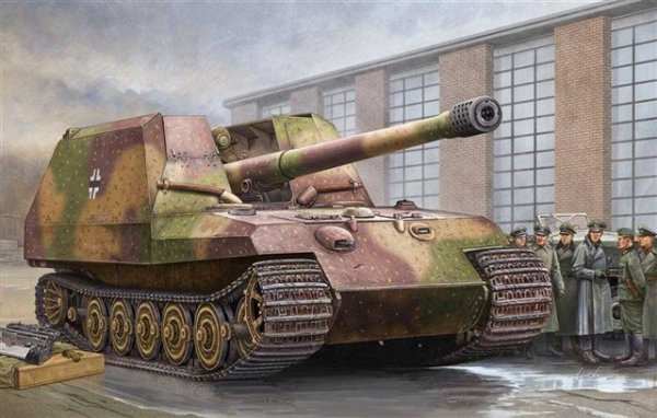 Trumpeter 1:35 - German Geschutzwagen Tiger 17cm K72