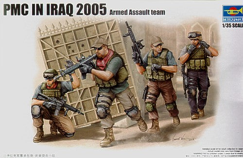 Trumpeter 1:35 - PMC in Iraq Fire Movement Team