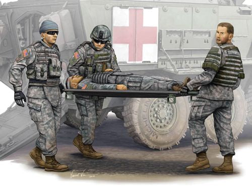 Trumpeter 1:35 - Modern US Army Stretcher Team