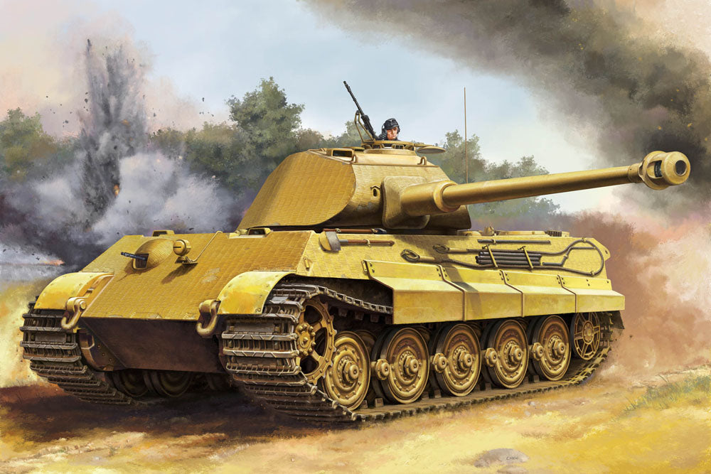 Trumpeter 1:16 - Pz.Kpfw.VI Sd.Kfz.182 Tiger II (Porsche)