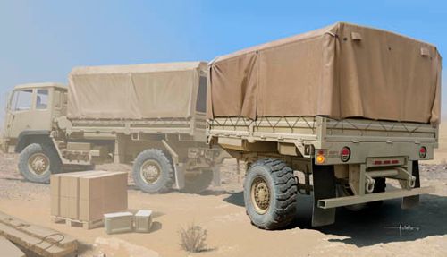 Trumpeter 1:35 - M1082 LMTV Trailer (LMTVT)