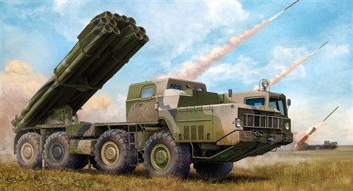 Trumpeter 1:35 - 95A52-2 Smerch-M Russian MLRS