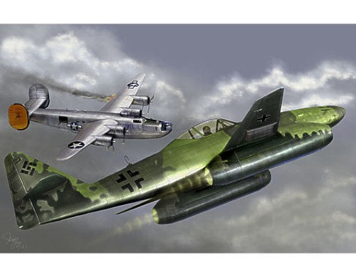 Trumpeter 1:144 - Me 262A-1a with Kettenkrad
