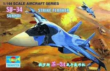 Trumpeter 1:144 - Sukhoi Su-34 Sukhoi Strike Flanker