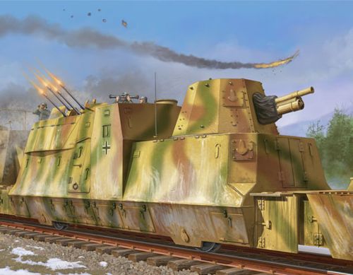 Trumpeter 1:35 - German Type BP42 Kanonen and Flakwagen