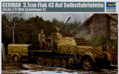 Trumpeter 1:35 - Sd.Kfz.7/2 3.7cm Flak 43