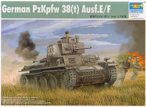 Trumpeter 1:35 - Pz.Kpfw 38(t) Ausf.E/F