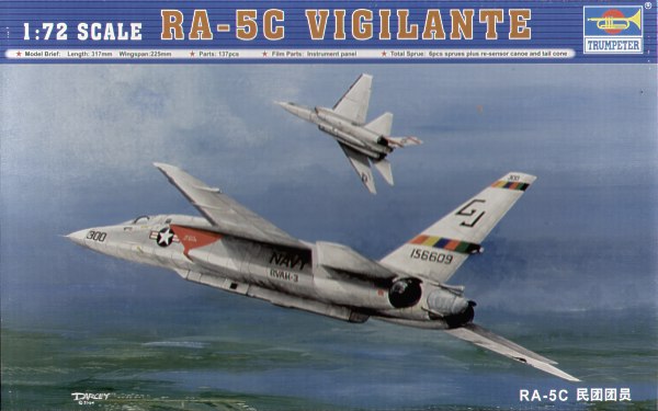 Trumpeter 1:72 - North American RA-5C Vigilante