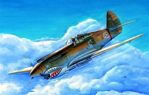 Trumpeter 1:72 - Curtiss P-40B/P-40C Kittyhawk