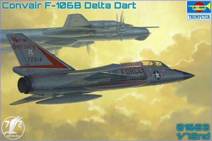 Trumpeter 1:72 - Convair F-106B Delta Dart