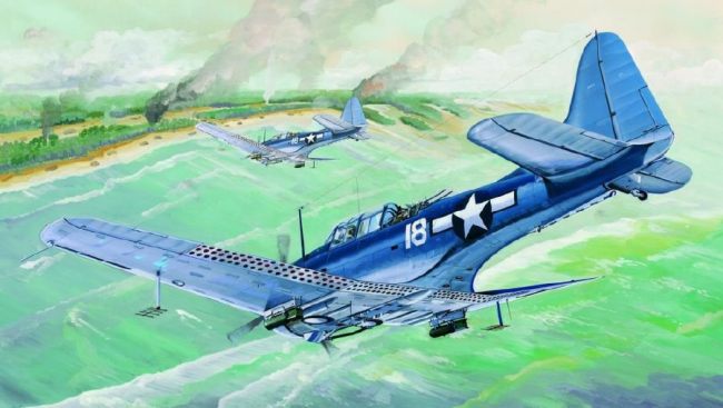 Trumpeter Douglas SBD-5 / A-24B - TU02243 - Aircraft Kits