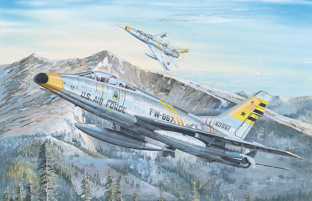 Trumpeter North-American F-100F - TU02246