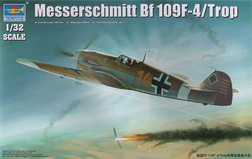 Trumpeter 1:32 - Messerschmitt Bf 109F-4/Tropl