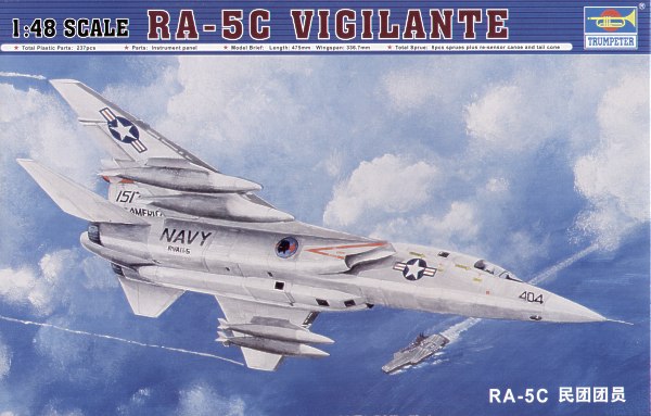 Trumpeter 1:48 - North American Vigilante RA-5C