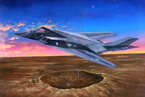 Trumpeter Lockheed F-117A Nighthawk- TU03219