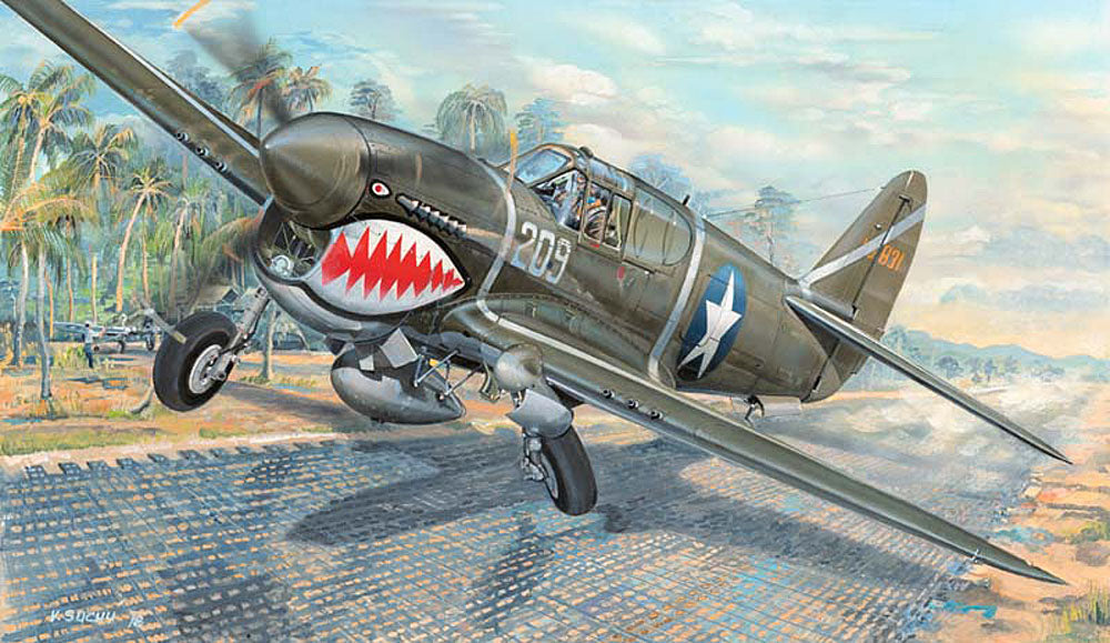 Trumpeter 1:32 - P-40F War Hawk