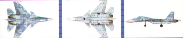 Trumpeter 1:700 - Sukhoi Su-33 Flanker (12 pcs)