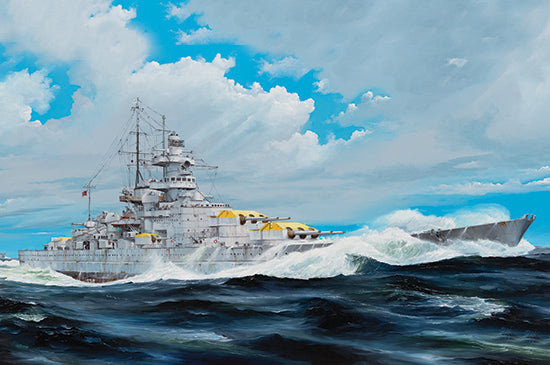 Trumpeter 1:200 - German Gneisenau Battleship