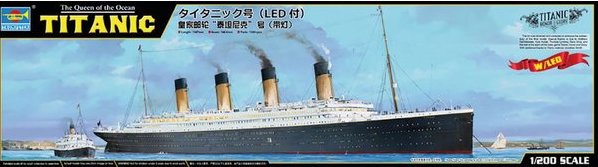 Trumpeter 1:200 - Titanic W/ LED Lights