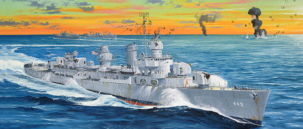 Trumpeter 1:200 - USS Fletcher DD-445