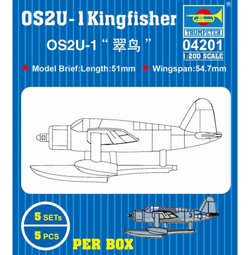 Trumpeter 1:200 - Vought OS2U-1 Kingfisher