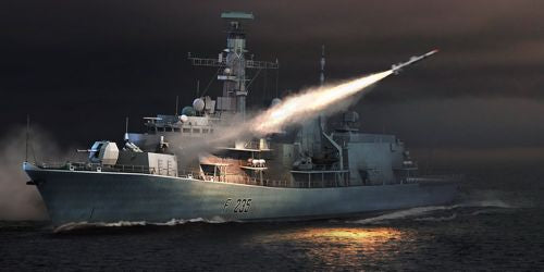 Trumpeter 1:350 - HMS Monmouth Type 23 Frigate