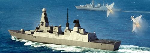 H.M.S. Daring Type 45 Destroyer
