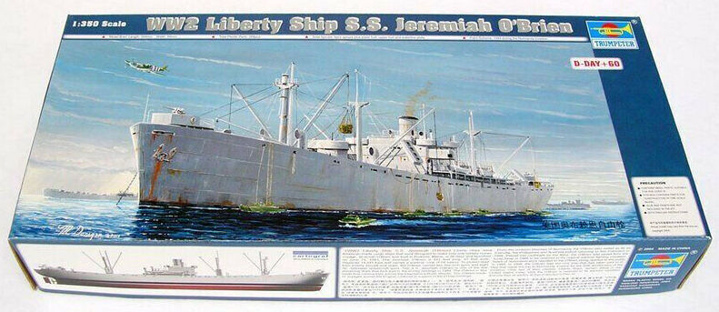 Trumpeter 1:350 - US Liberty Ship 'Jeremiah O'Brien'