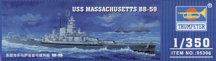 Trumpeter USS Massachusetts BB-59- TU05306