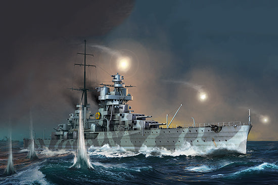 Trumpeter 1:350 - Italian Heavy Cruiser Fiume