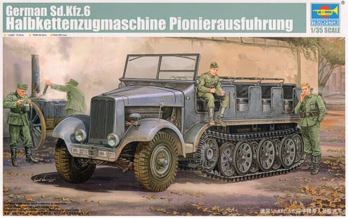 Trumpeter German Army SdKfz 6 Half-Track Artillery Vehicle PKTM05530