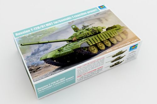 Trumpeter Soviet T-72B/B1 with - TU05599 - Military Vehicle Kits