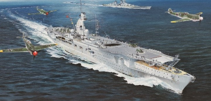 Trumpeter 1:350 - German Carrier DKM Peter Strasser