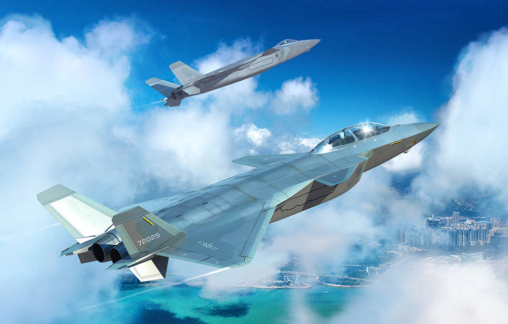 Trumpeter 1:48 - Chinese J-20S Mighty Dragon